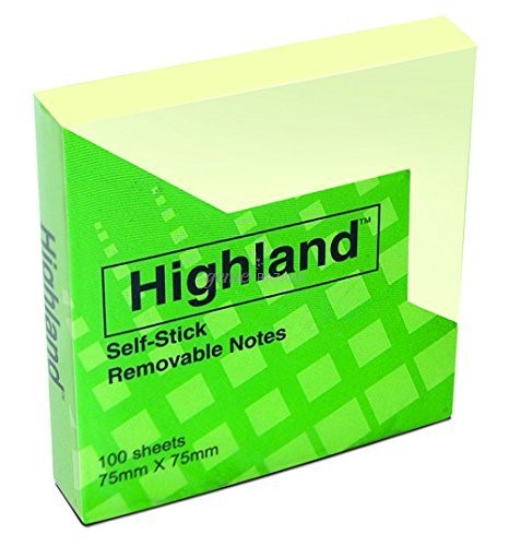 Highland Sticky Notes 80 Sheets,  3 x 3 inches