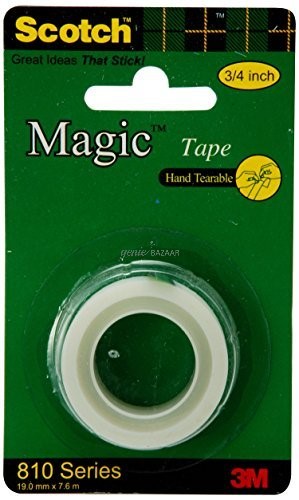 Scotch Magic Blaster Transparent Tape,  19 mm x 7.6 m