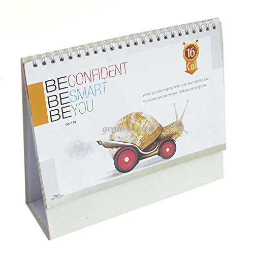 Table Calendar GL 118 Falcon Be Confident Theme