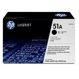 HP 51A Black Original LaserJet Toner Cartridge Q7551A