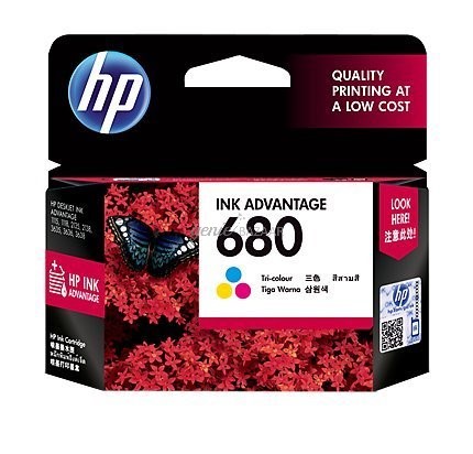 HP 680 Tri-color Original Ink Advantage Cartridge