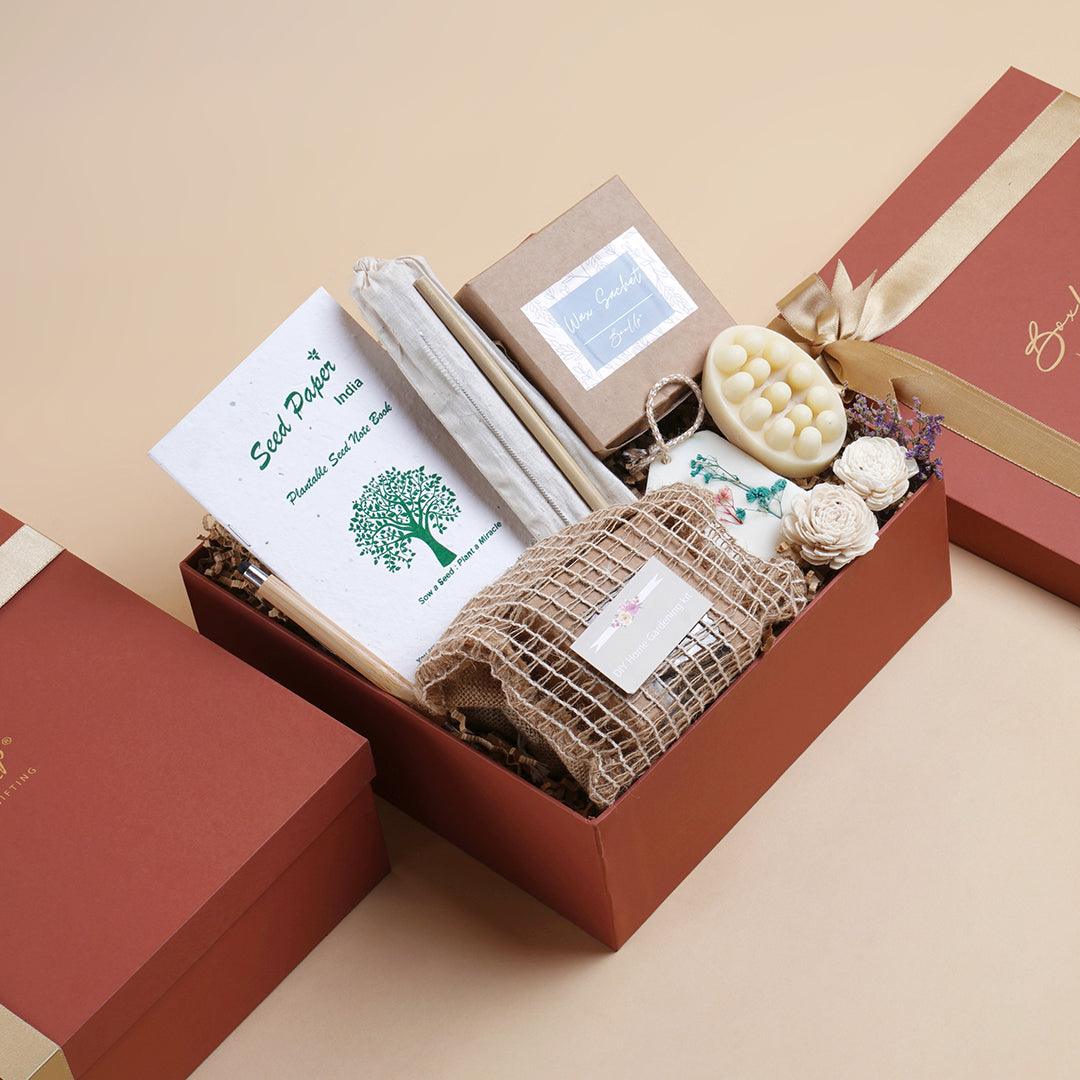 Green Fingers and Notes Gift Hamper