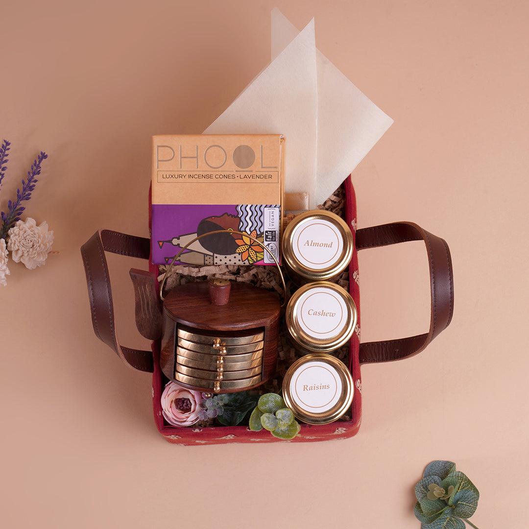 Nuts and Raisin Platter Gift Box