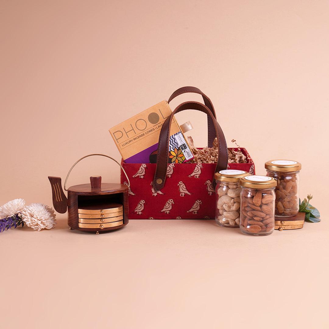 Nuts and Raisin Platter Gift Box