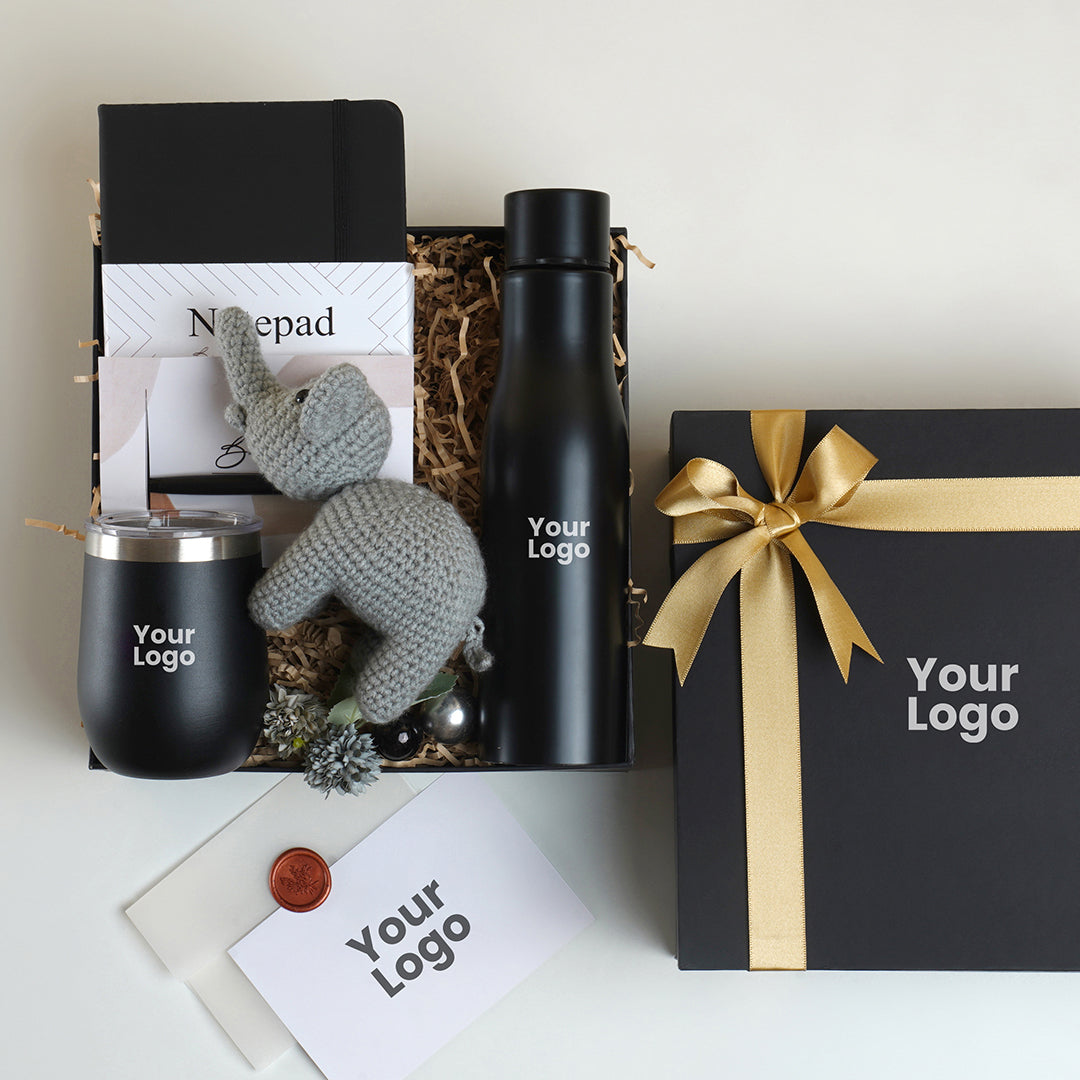 Simple in Black Employee Hamper