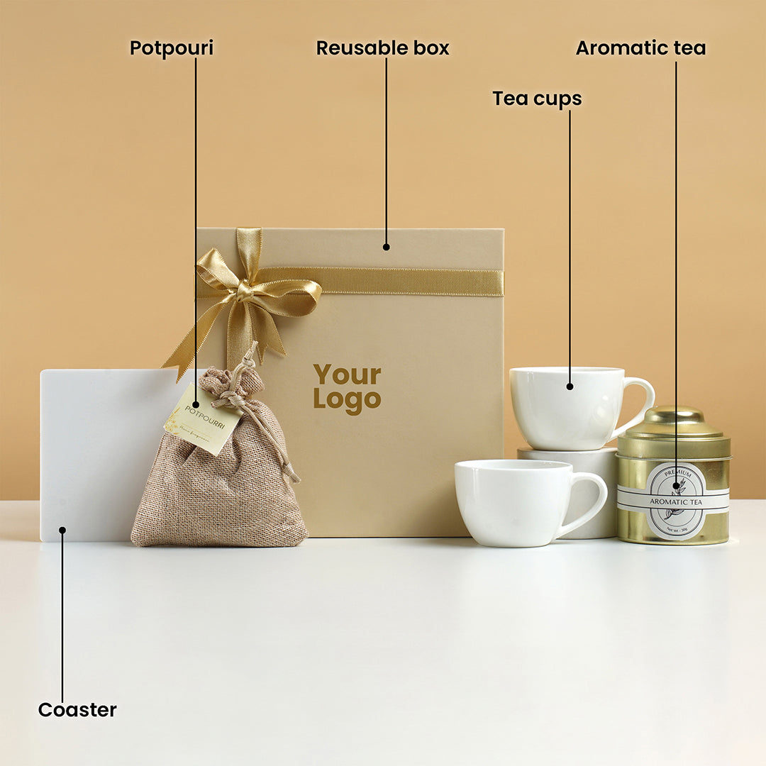 Mini tea hamper
