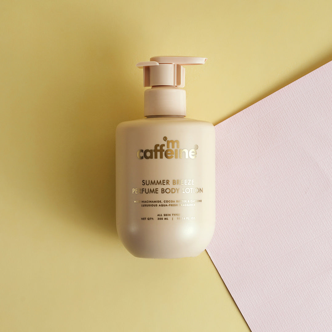 M Caffeine Summer Breeze body lotion
