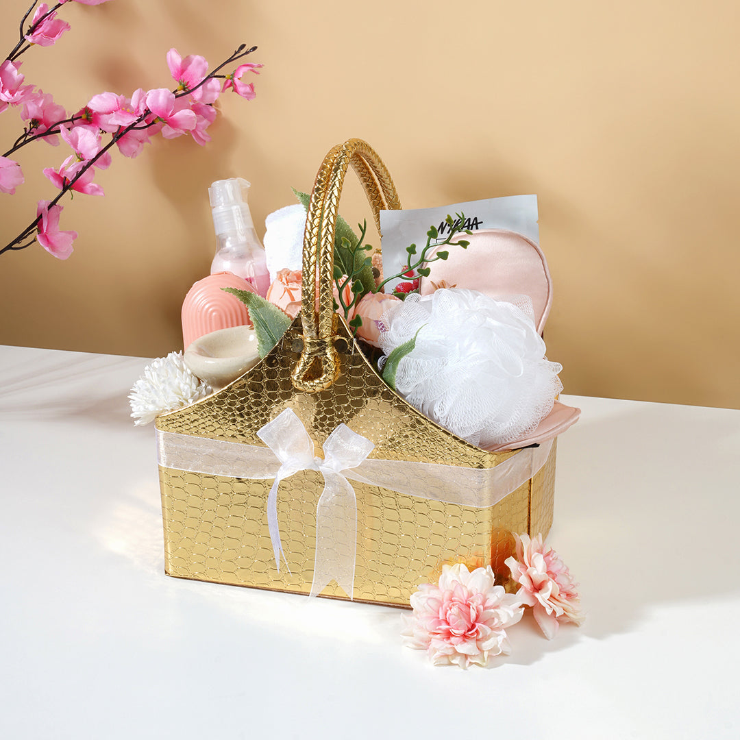 Warm embrace for her