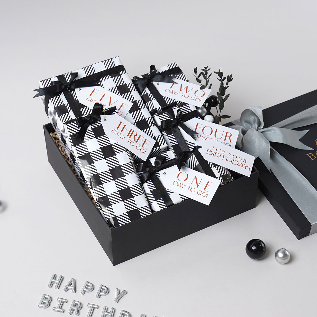 Birthday Countdown hamper for him