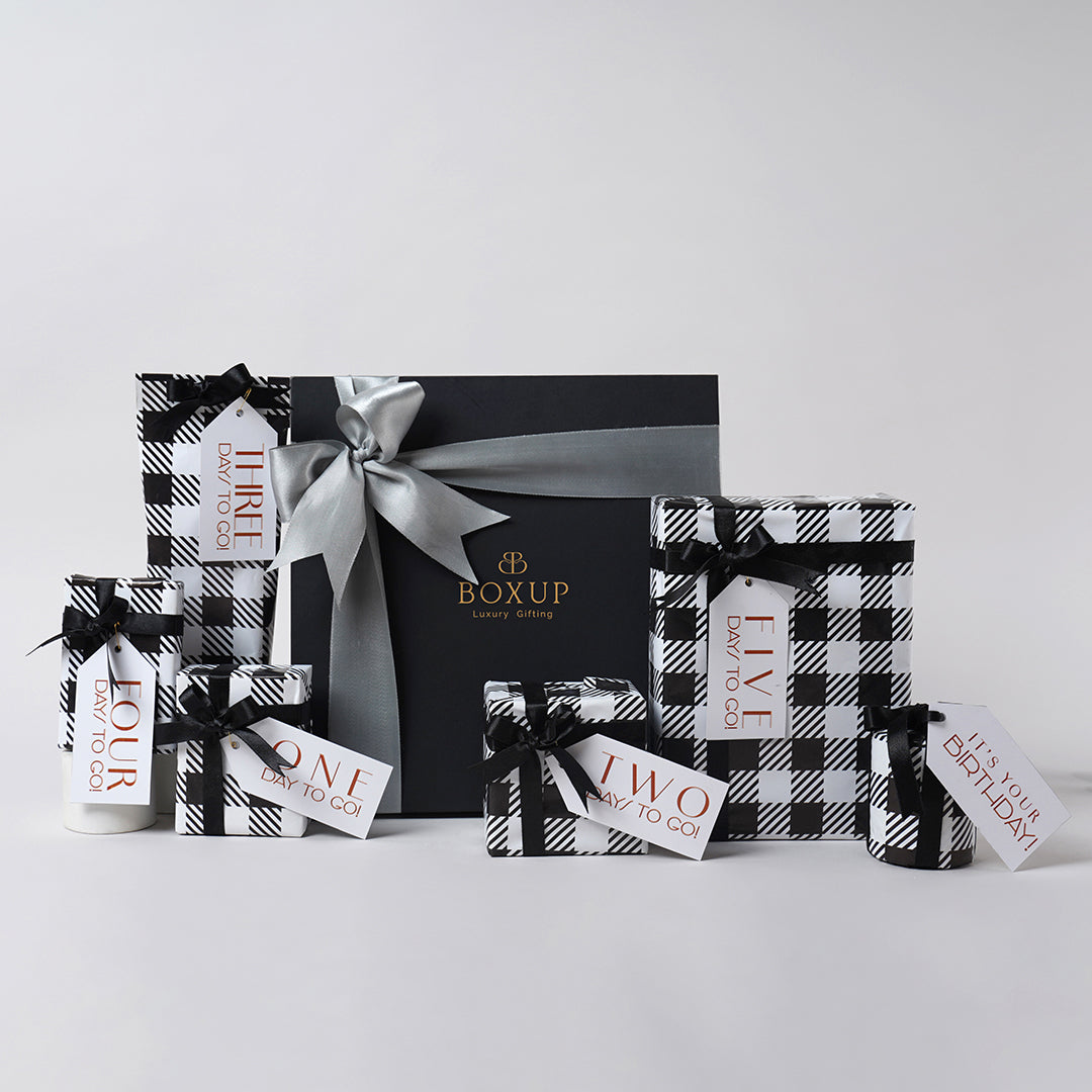 Birthday Countdown hamper for him