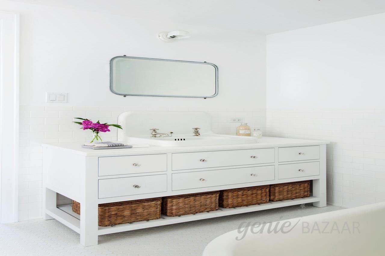 White board / bathroom shelf