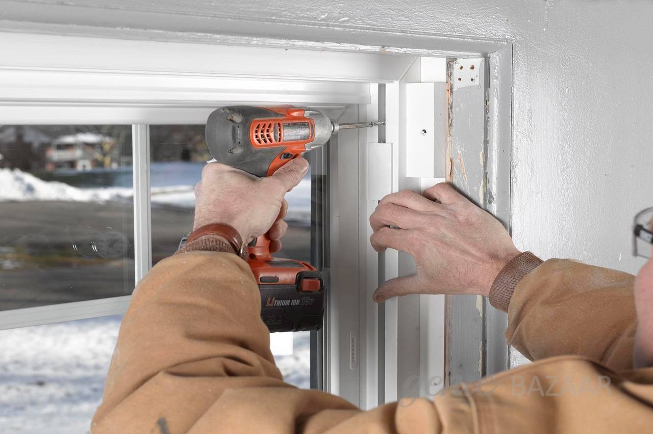 Door mesh installation/replacement