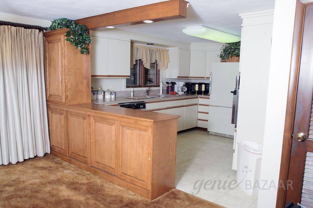 Wooden partition