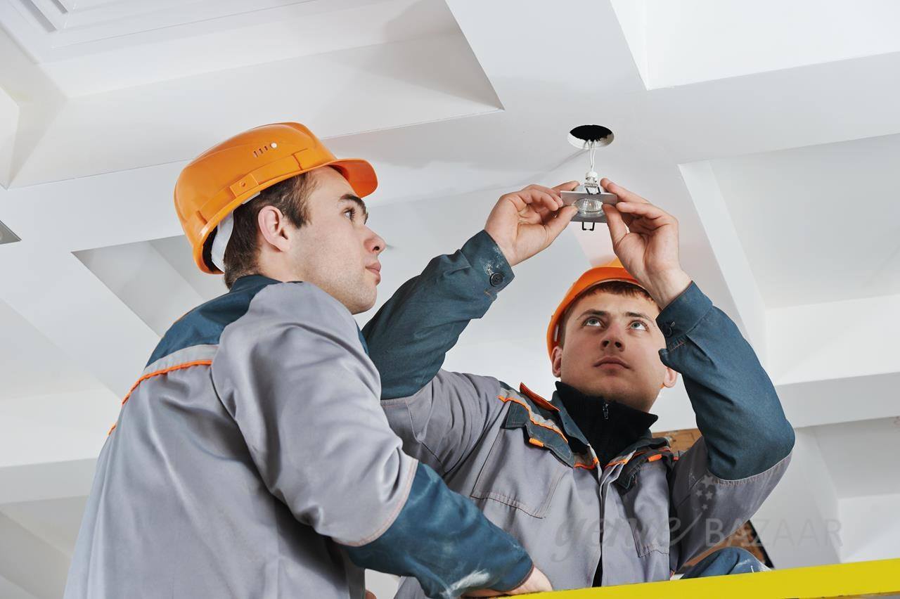 Fitting or removing bulb fancy light (with assembly)