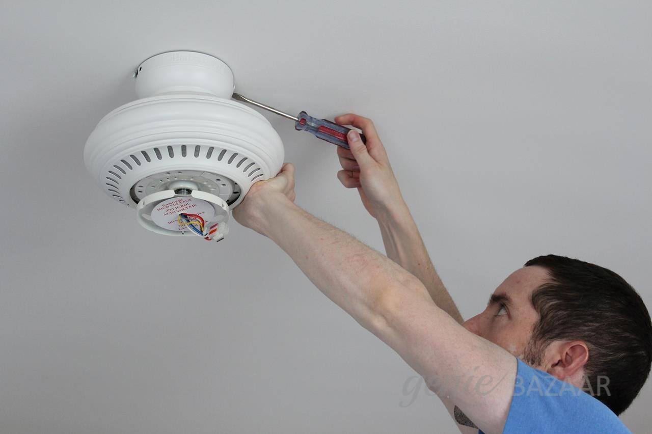 Ceiling fan: moving from one place to another