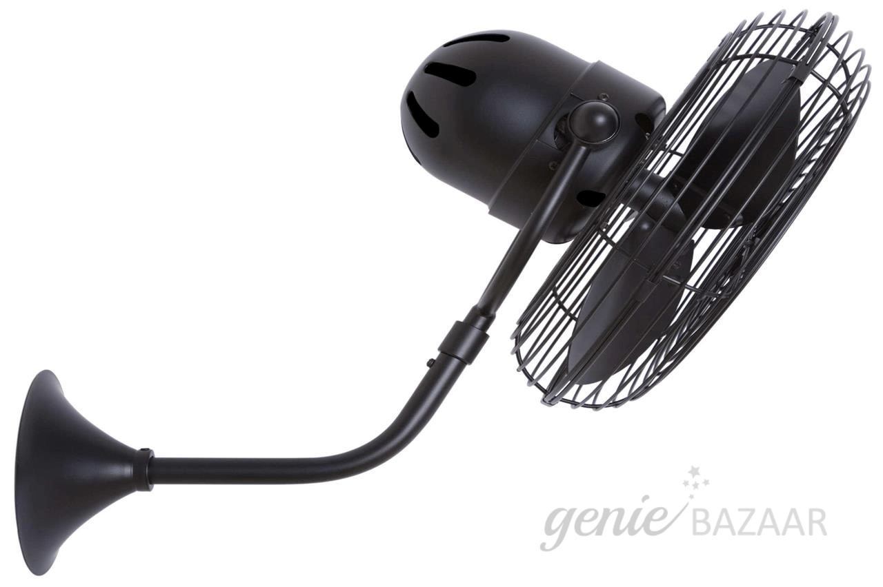 Wall mounted fan: fitting/removal