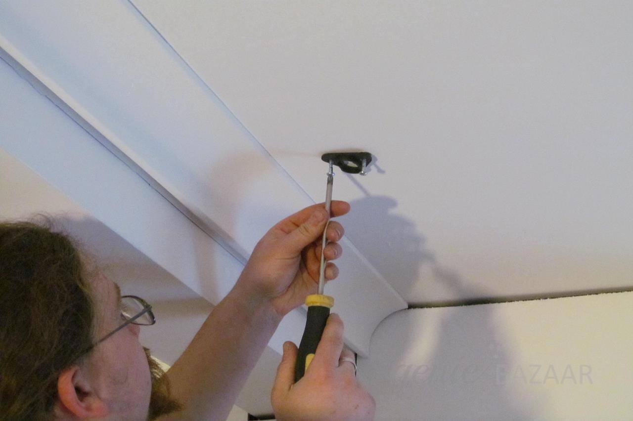 Moving light socket/holder from one place to another