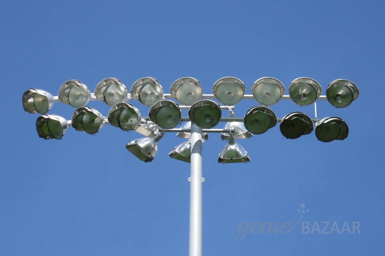 Installation of halogen/floodlights