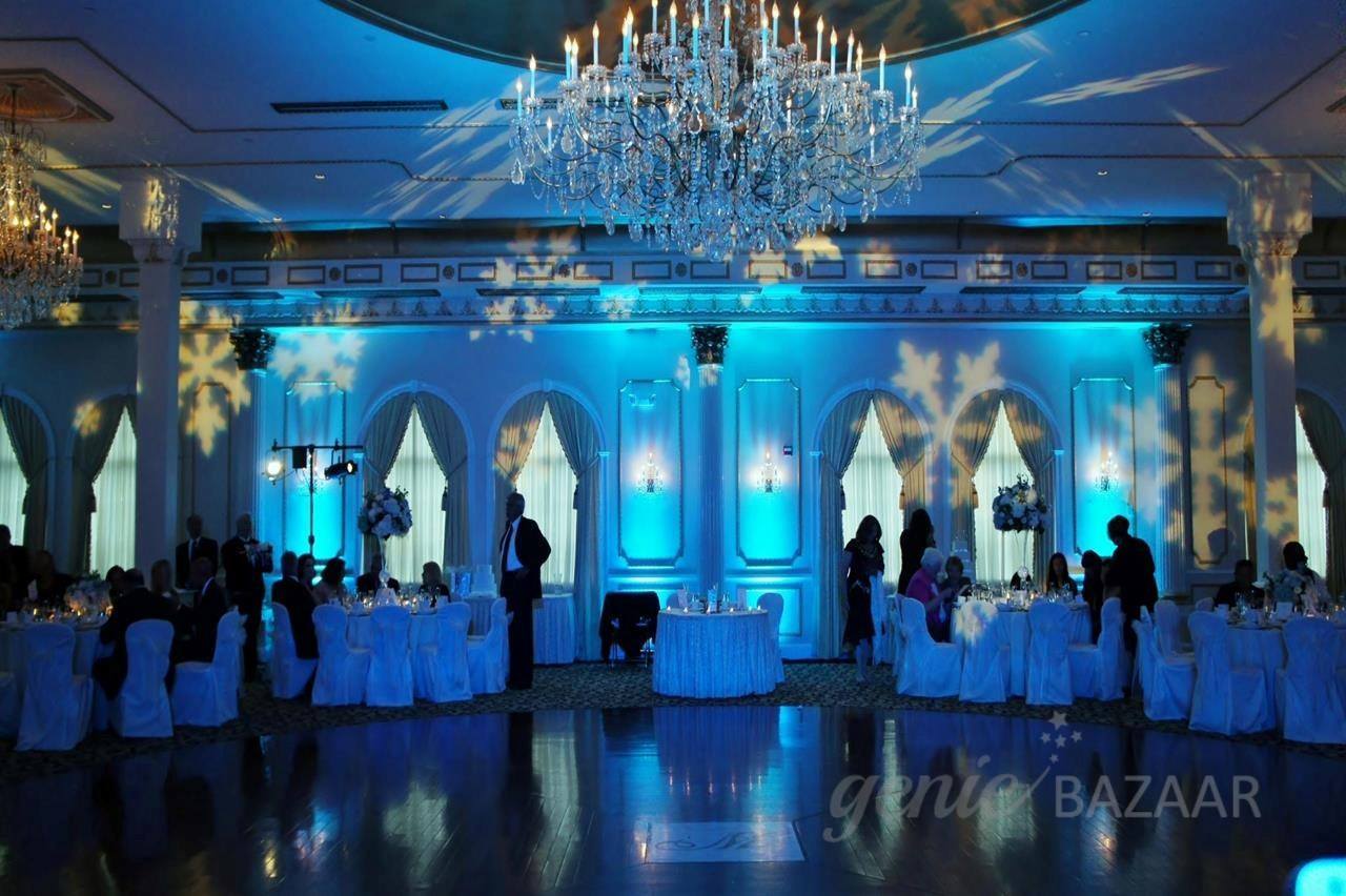 Installation of wedding lights