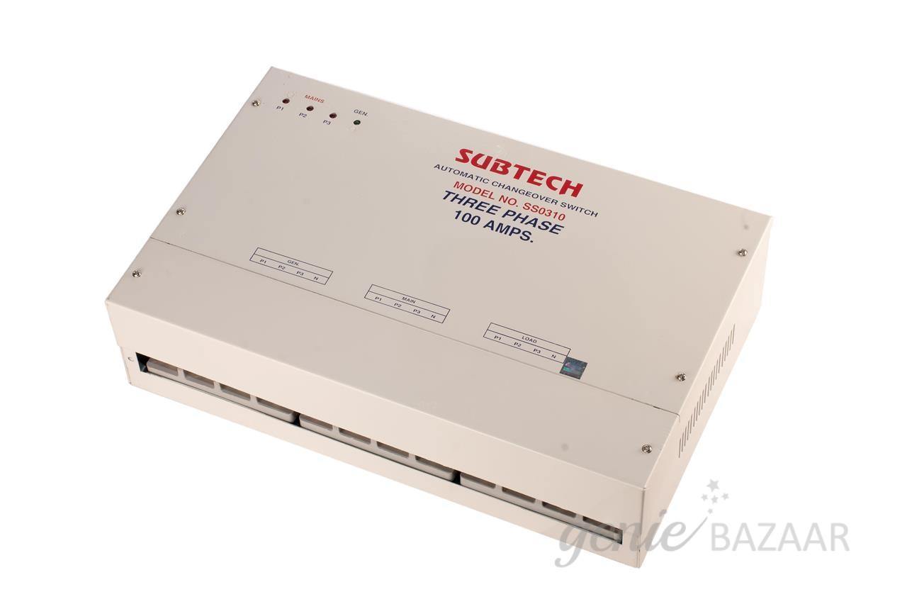 Installation of changeover switch