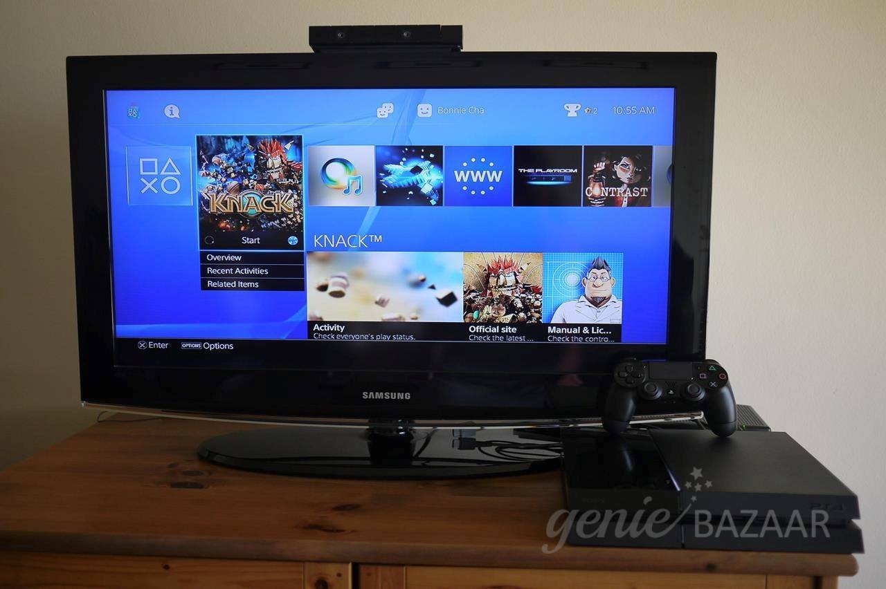 Game console setup