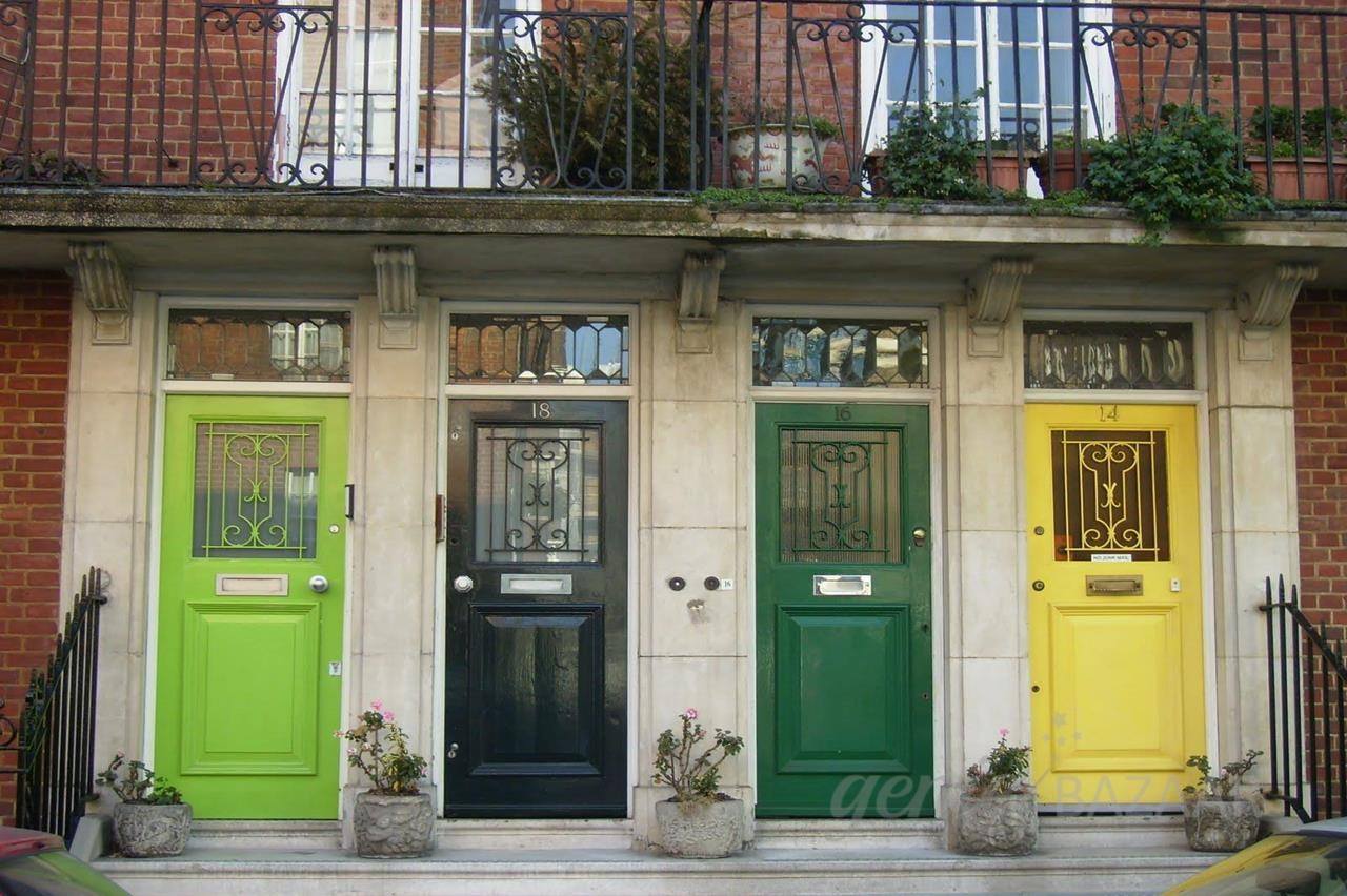 Exterior door painting project