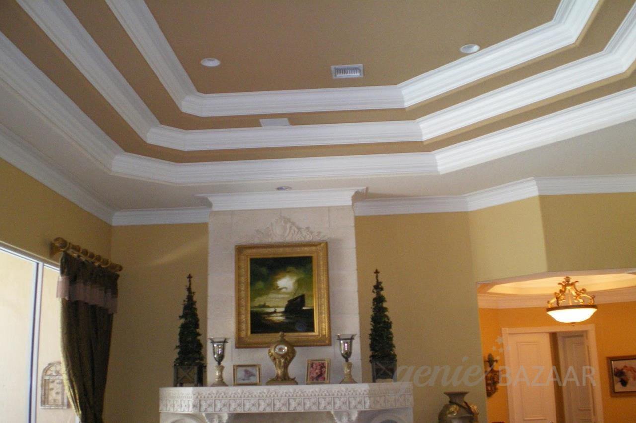 Wall and ceiling painting project