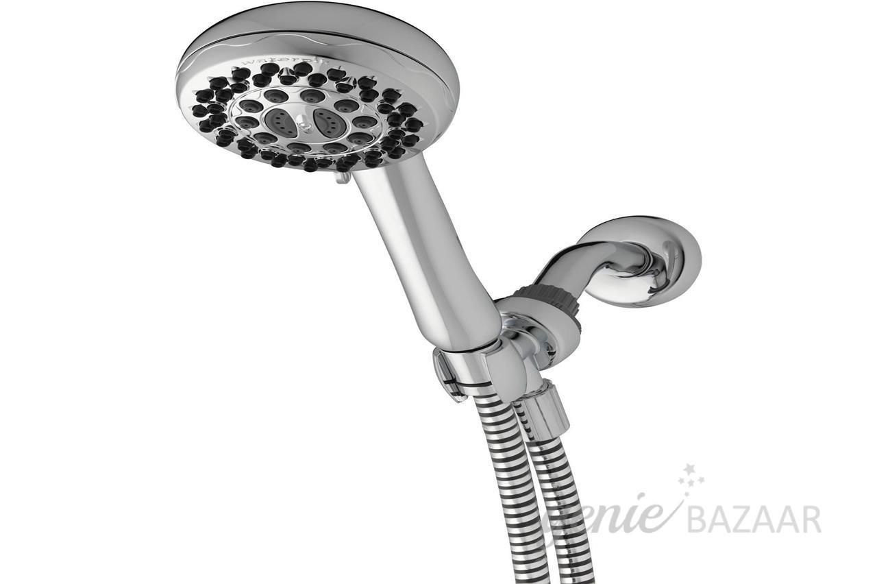 Telephone shower rod installation