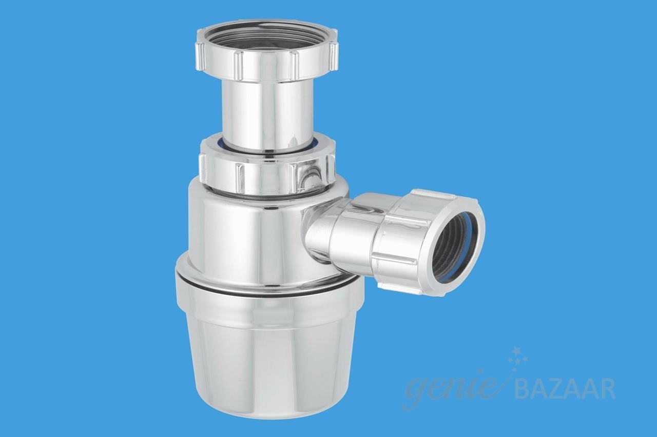 Urinal bottle trap cleaning