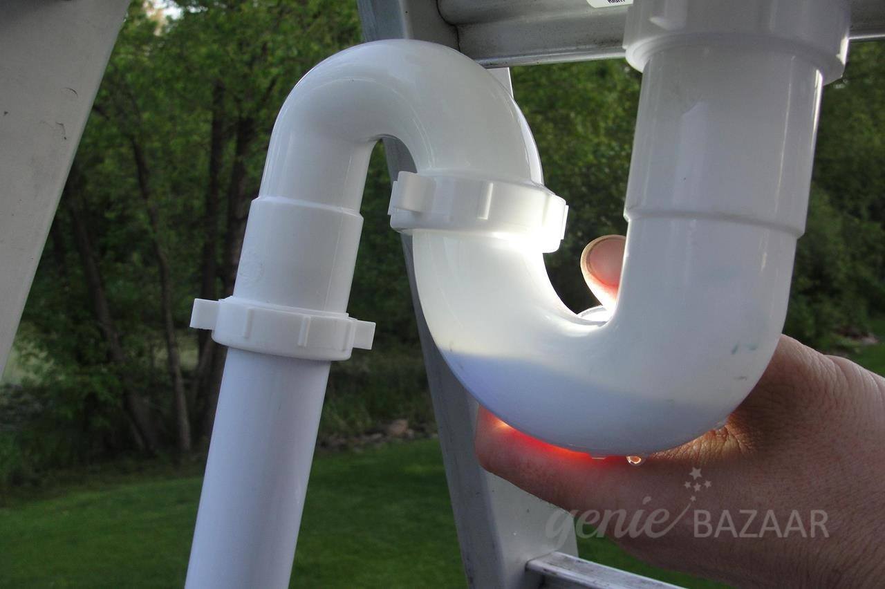 Wash basin bottle trap cleaning
