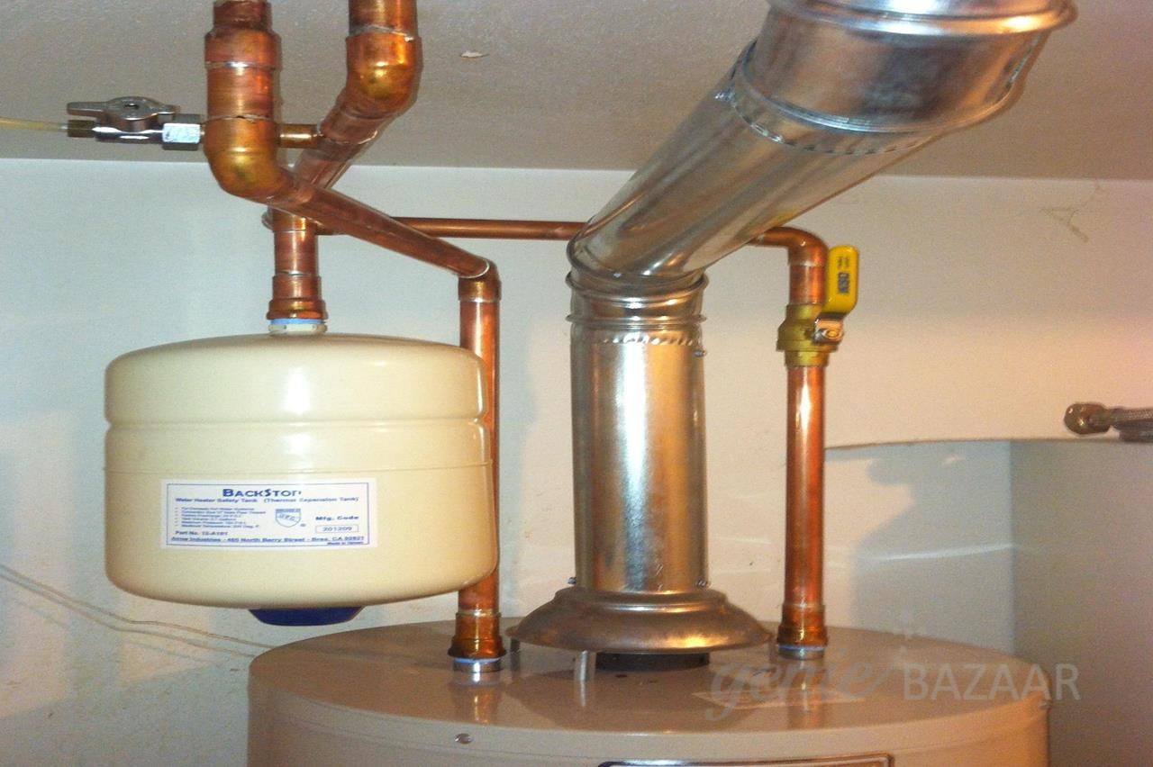 Geyser leakage