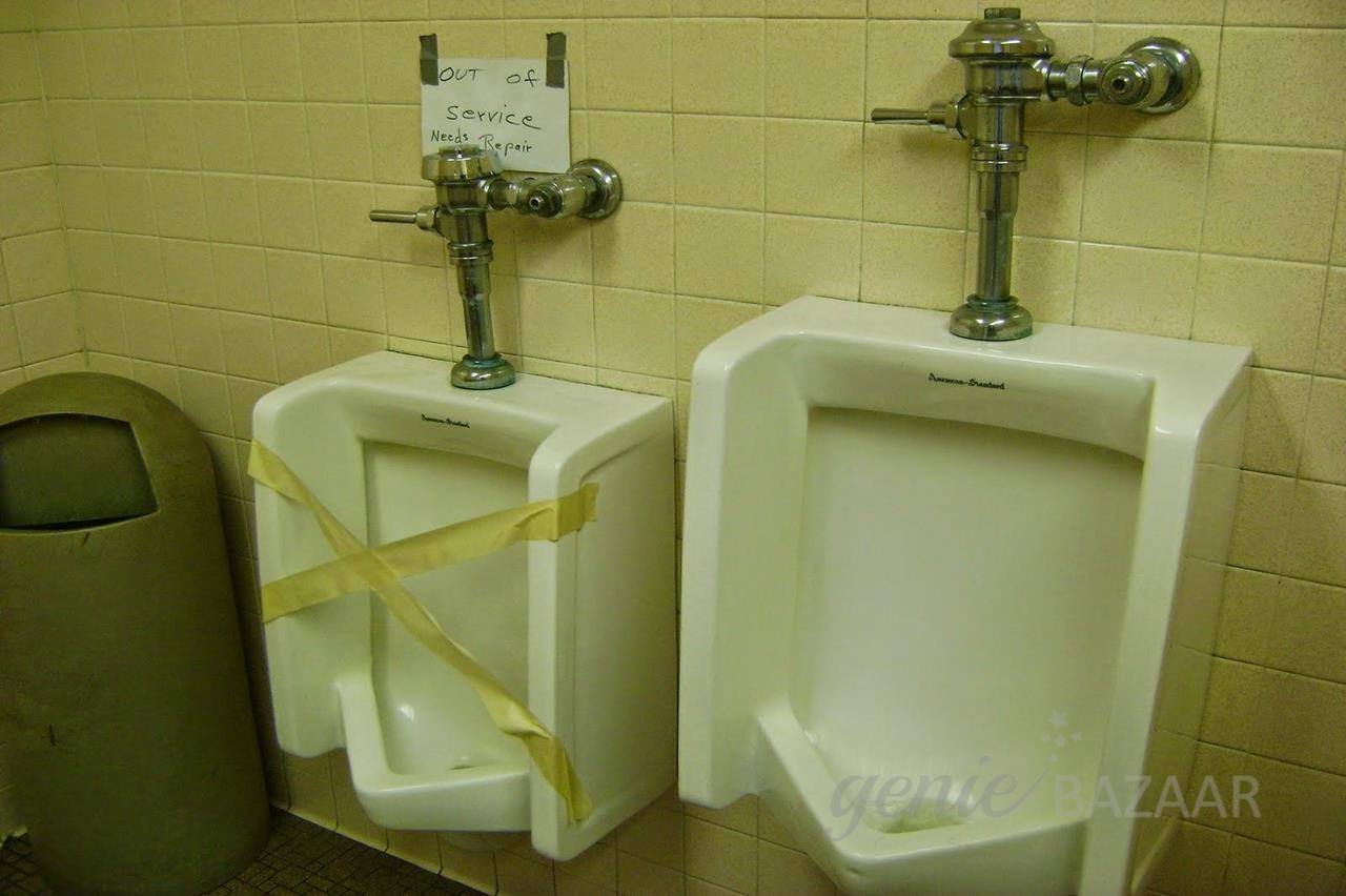 Urinal (without dismantling)