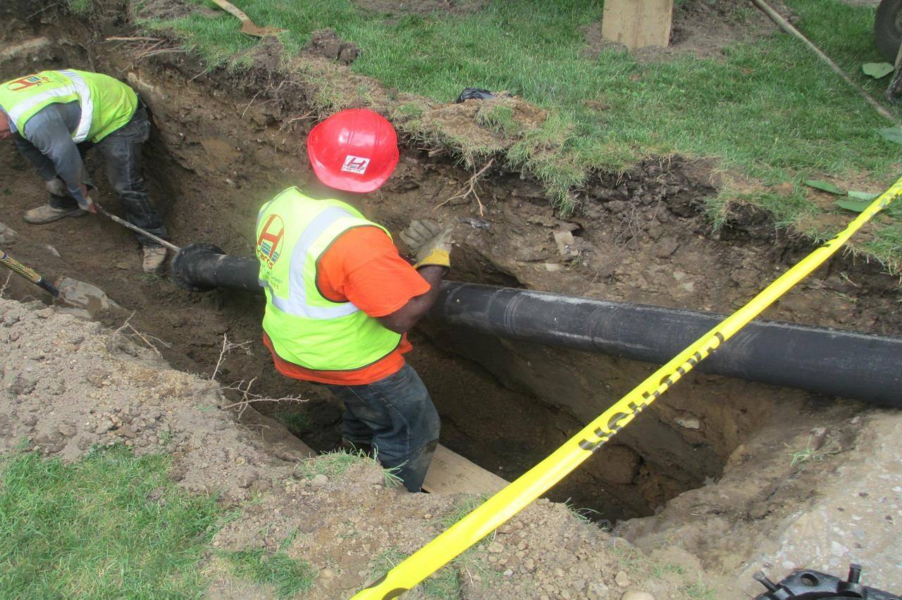 Sewer line replacement/leak repair