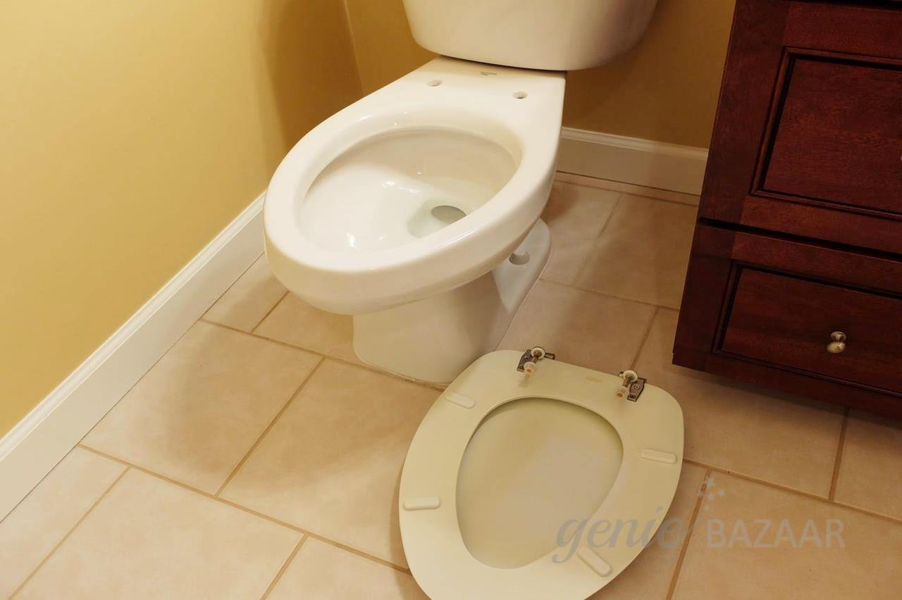Western toilet seat cover fitting