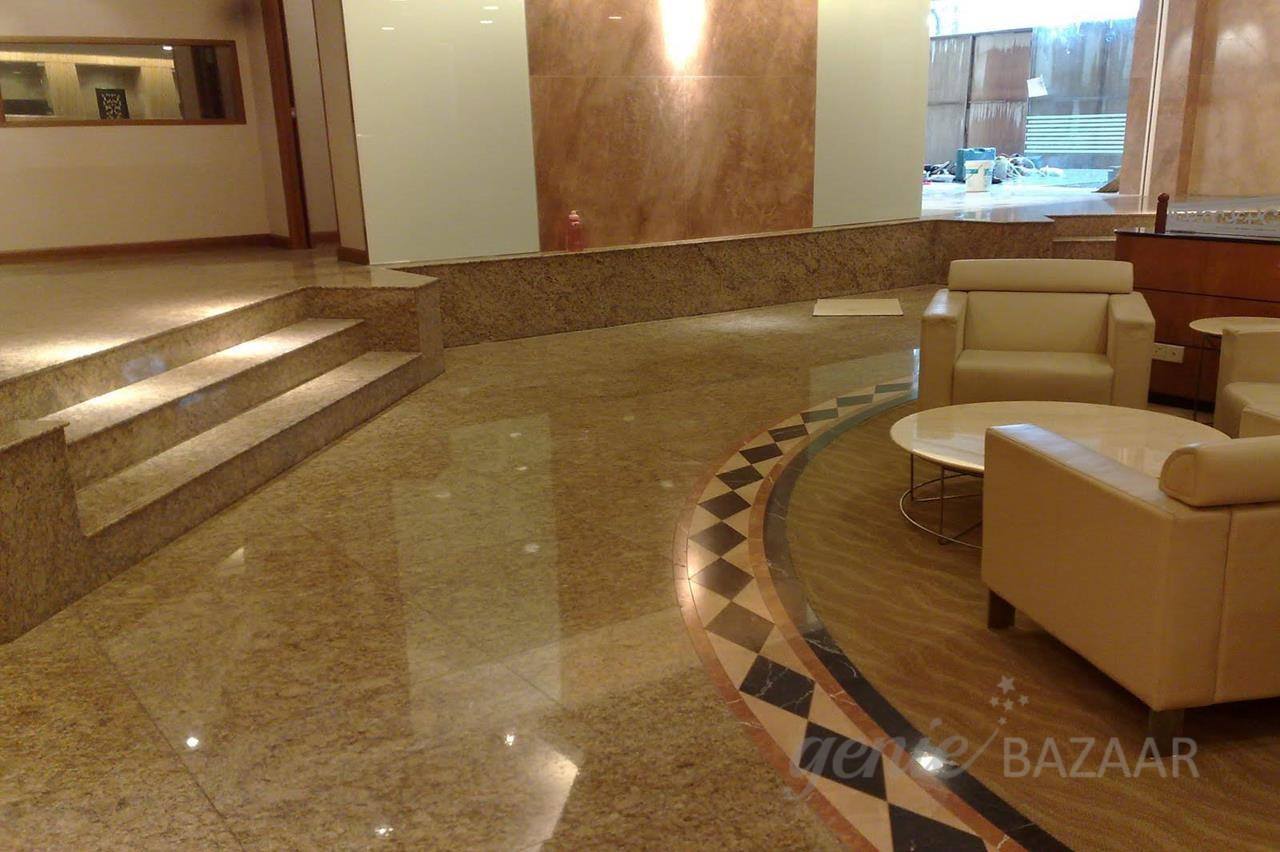Granite polishing