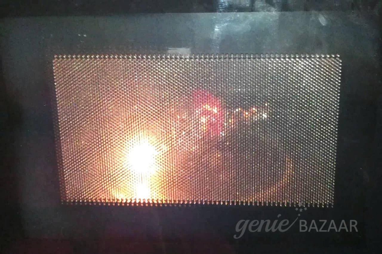 Microwave is giving out sparks