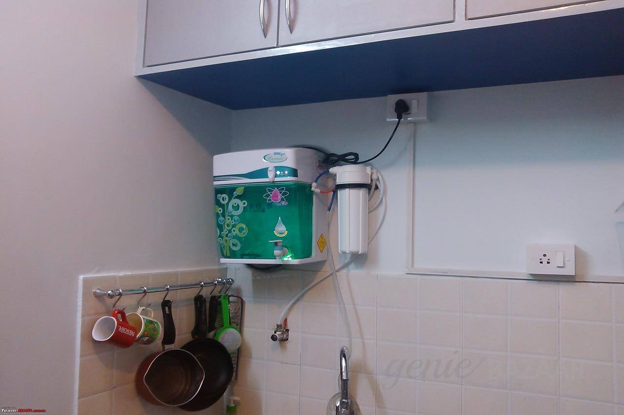 Water purifier installation