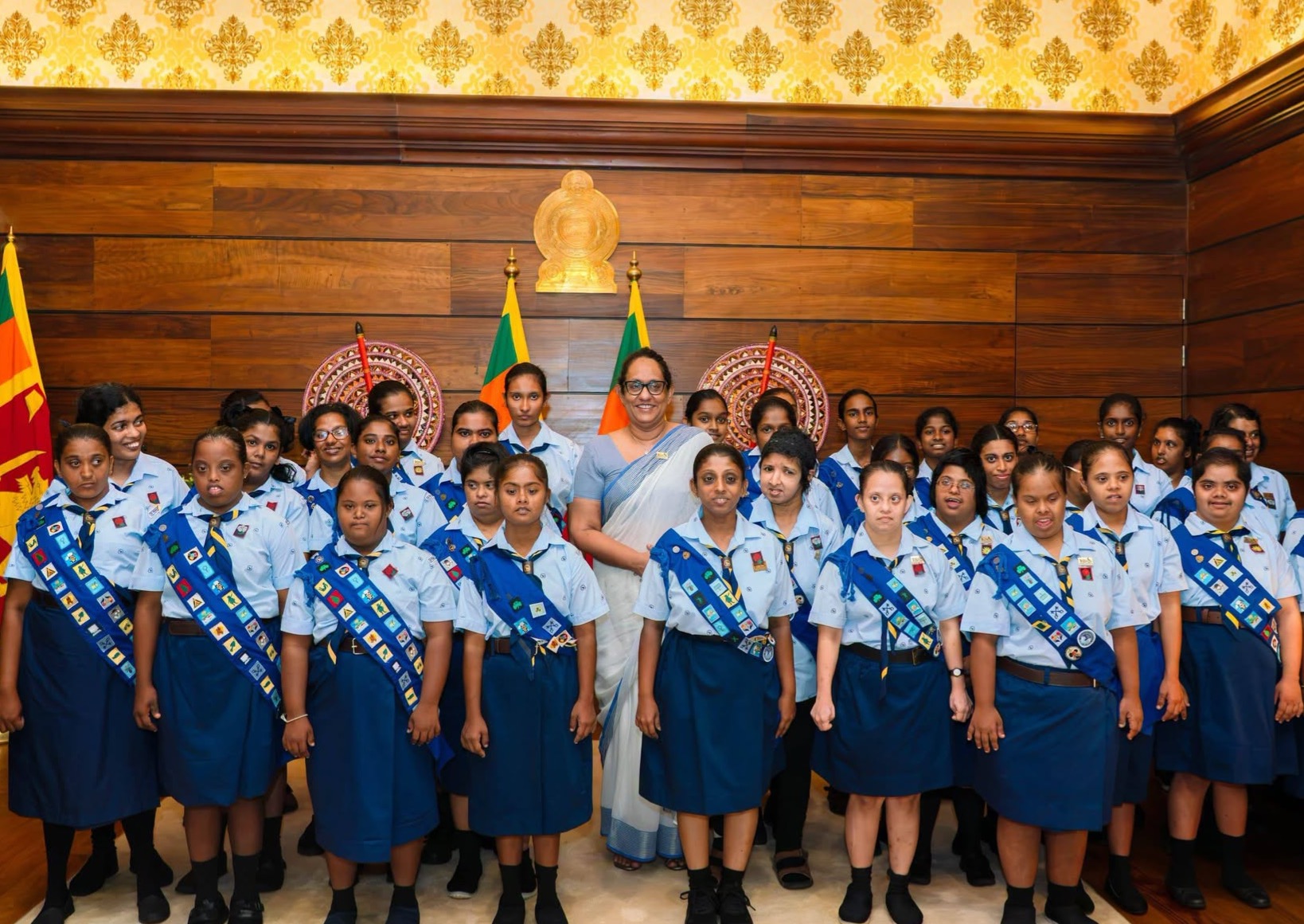 Blue All Round Cord Ceremony 2026 - Honouring 37 Differently Abled Guides