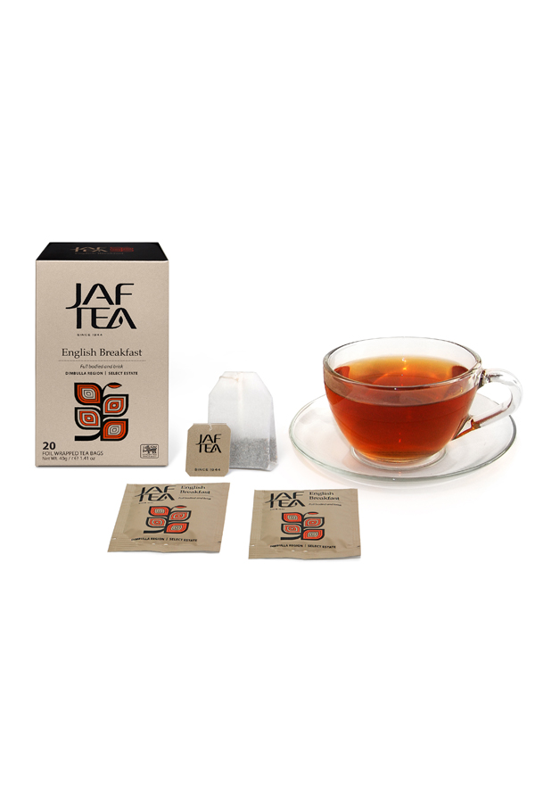 Tea Bags 20x2g Foil Envelope Jaf Tea Only Exceptional Teas