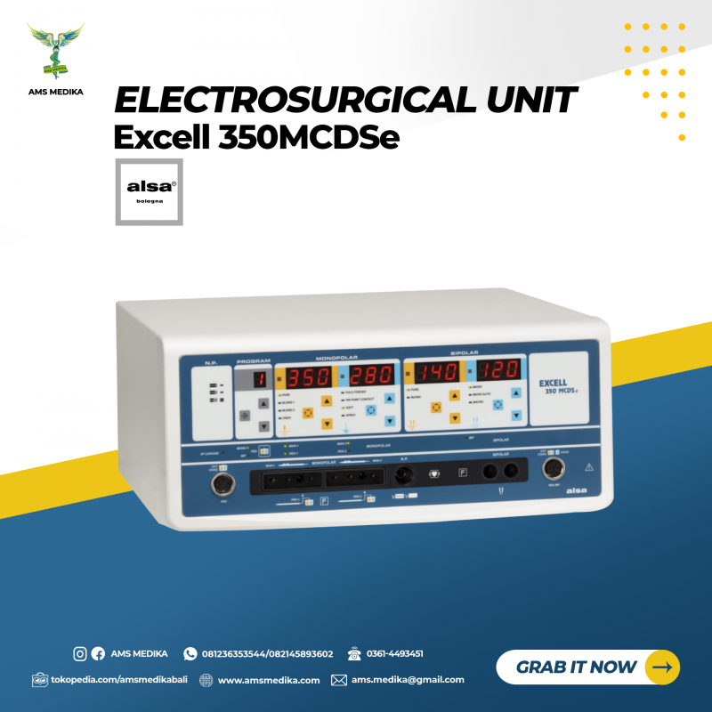 Electrosurgical Unit Excell 350MCDSe ALSA AMS MEDIKA