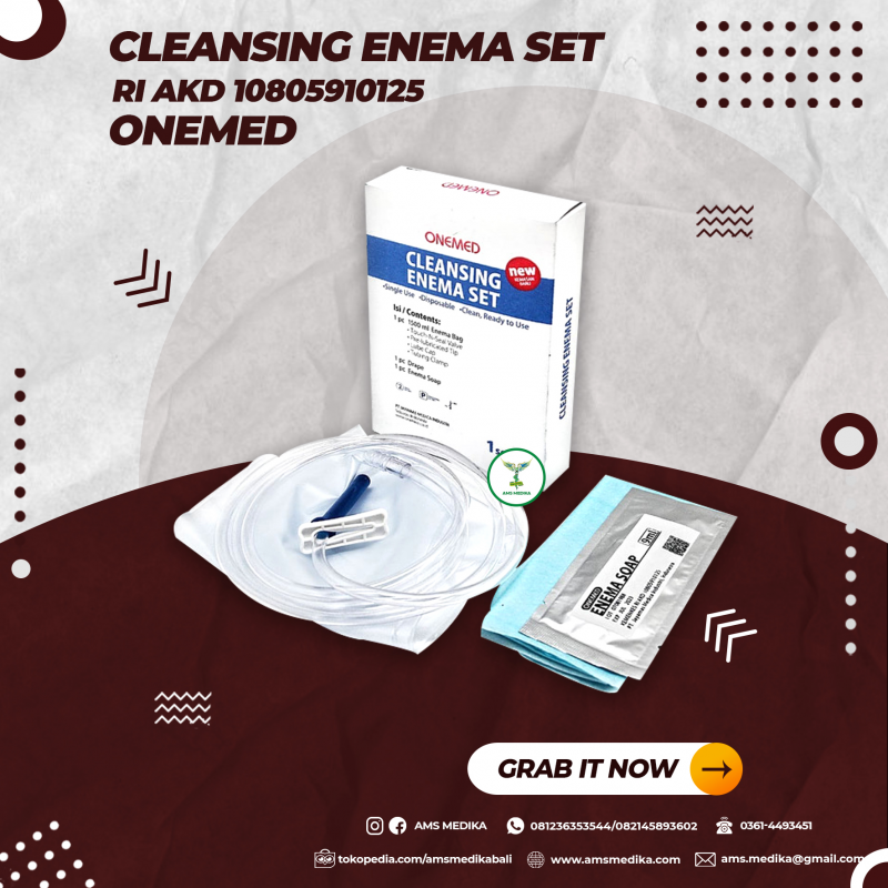 Cleansing Enema Set Onemed AMS MEDIKA