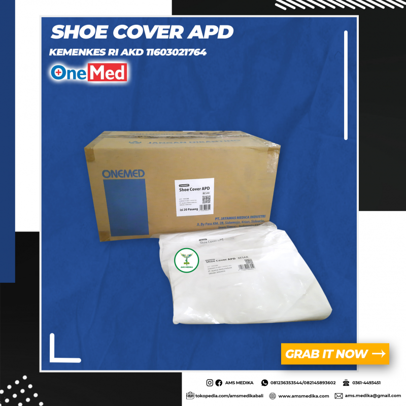 Shoe Cover Besar APD Onemed AMS MEDIKA