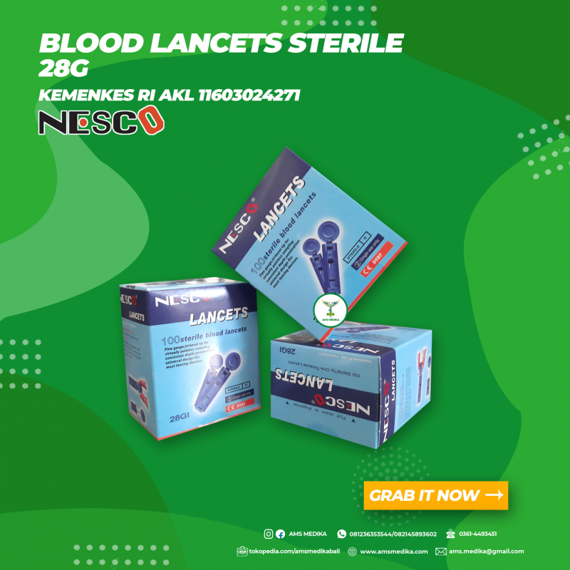 Blood Lancets 28G Nesco AMS MEDIKA