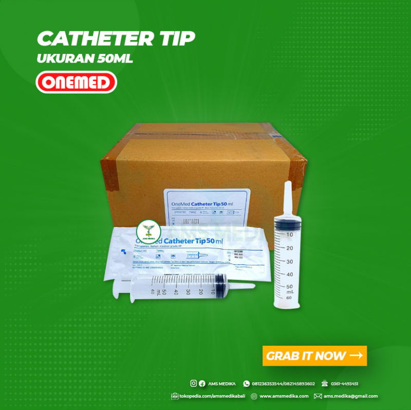 Catheter tip 50ml onemed ams medika