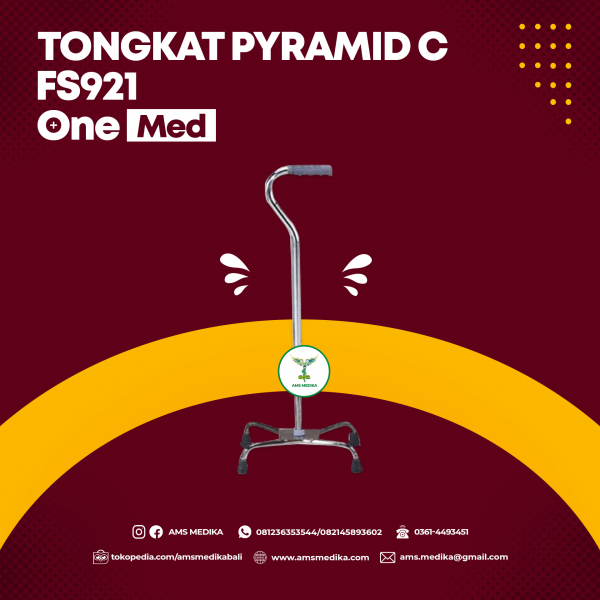 Tongkat Pyramid C Kaki 4 FS921 Onemed