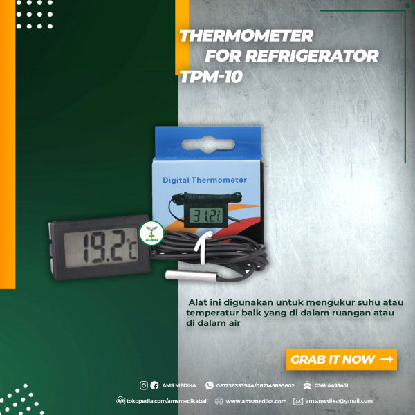 Thermometer  Refrigerator TPM-10 Onemed