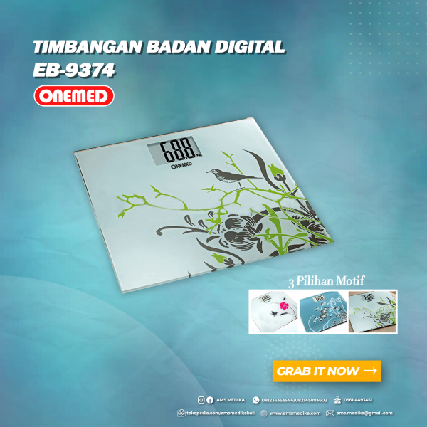 Timbangan Badan Digital EB-9374 Onemed