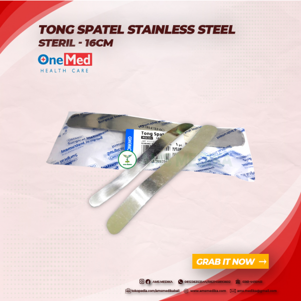 Tong Spatel Stainless Steell Onemed