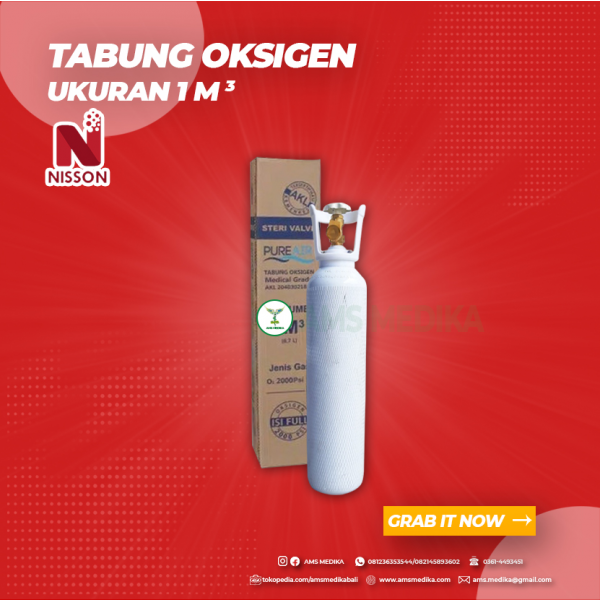 Tabung Oksigen 1M3 Nisson