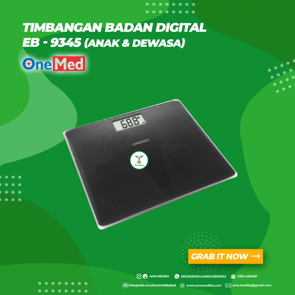 Timbangan Badan Digital EB-9345 Onemed